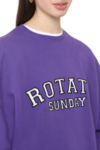Load image into Gallery viewer, Iris cotton crew-neck sweatshirt

