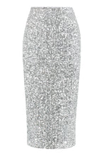 Load image into Gallery viewer, Tasha sequin pencil skirt
