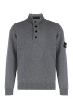 Load image into Gallery viewer, Sweater with zipper in wool blend
