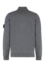 Load image into Gallery viewer, Sweater with zipper in wool blend
