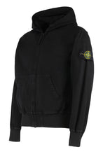 Load image into Gallery viewer, Hooded sweatshirt with zipper in cotton
