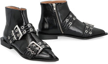 Load image into Gallery viewer, Faux leather ankle boots
