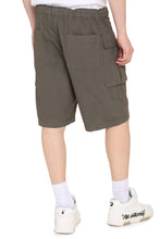 Load image into Gallery viewer, Cotton cargo bermuda shorts

