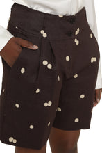 Load image into Gallery viewer, Polka-dot cotton bermuda-shorts
