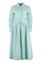 Load image into Gallery viewer, Linen shirtdress
