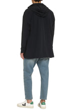 Load image into Gallery viewer, Hooded techno fabric raincoat
