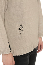 Load image into Gallery viewer, Distressed details sweater
