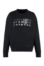 Load image into Gallery viewer, Cotton crew-neck sweatshirt
