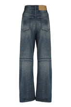 Load image into Gallery viewer, Wide-leg jeans with five pockets
