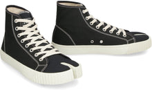 Load image into Gallery viewer, Tabi canvas high-top sneakers
