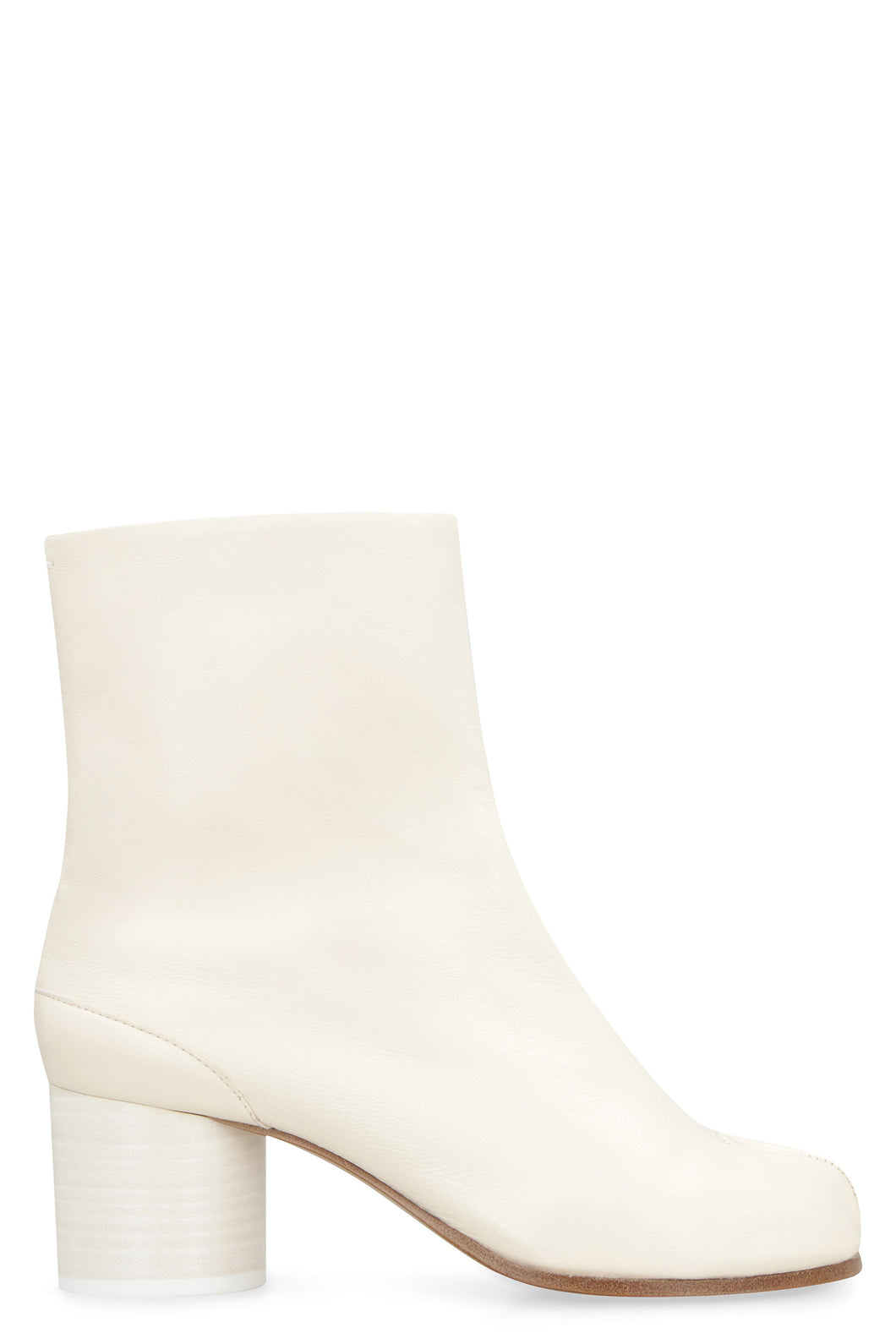 Tabi leather ankle boots