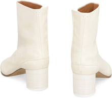 Load image into Gallery viewer, Tabi leather ankle boots
