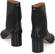 Load image into Gallery viewer, Tabi leather ankle boots
