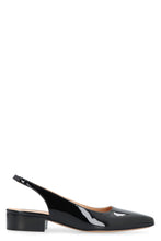 Load image into Gallery viewer, Barbs patent leather slingback pumps
