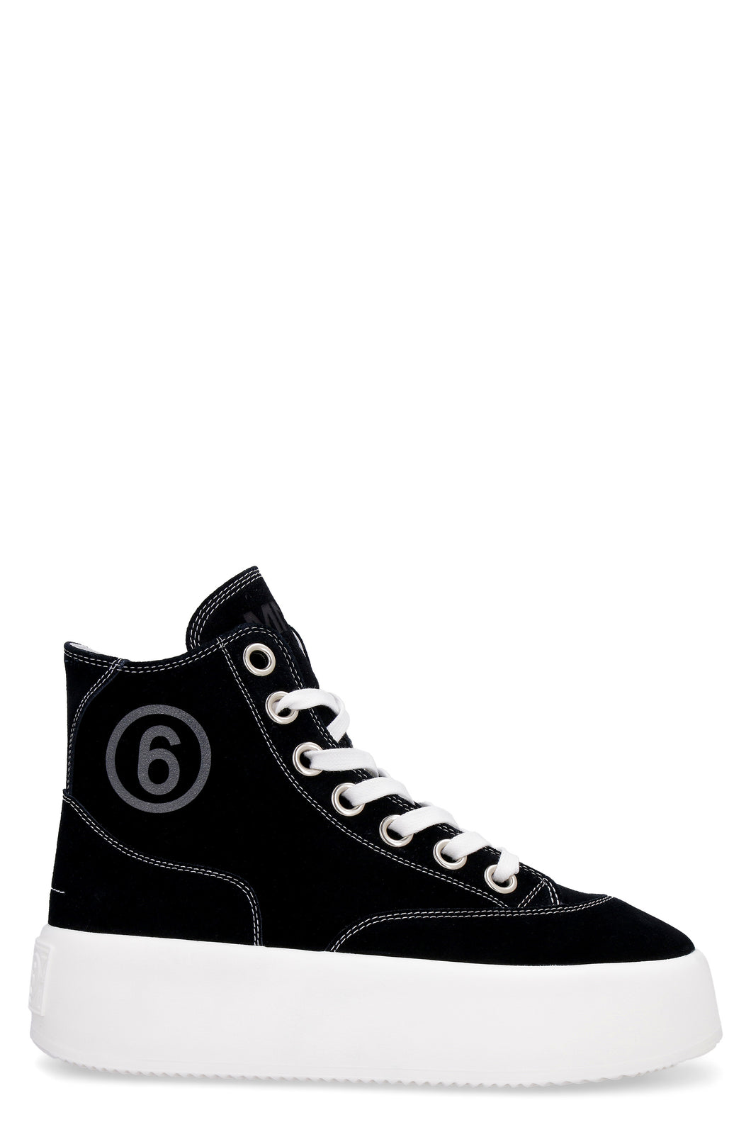 Suede platform sneakers