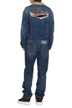 Load image into Gallery viewer, Destroyed denim jacket

