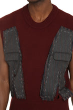 Load image into Gallery viewer, Knitted wool vest
