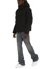 Load image into Gallery viewer, Camo hooded nylon down jacket
