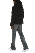 Load image into Gallery viewer, Camo hooded nylon down jacket
