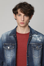 Load image into Gallery viewer, Dan Destroyed denim jacket
