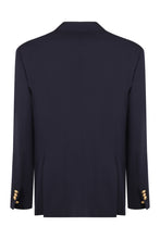 Load image into Gallery viewer, Double-breasted virgin wool jacket
