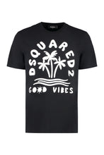 Load image into Gallery viewer, Cotton crew-neck T-shirt
