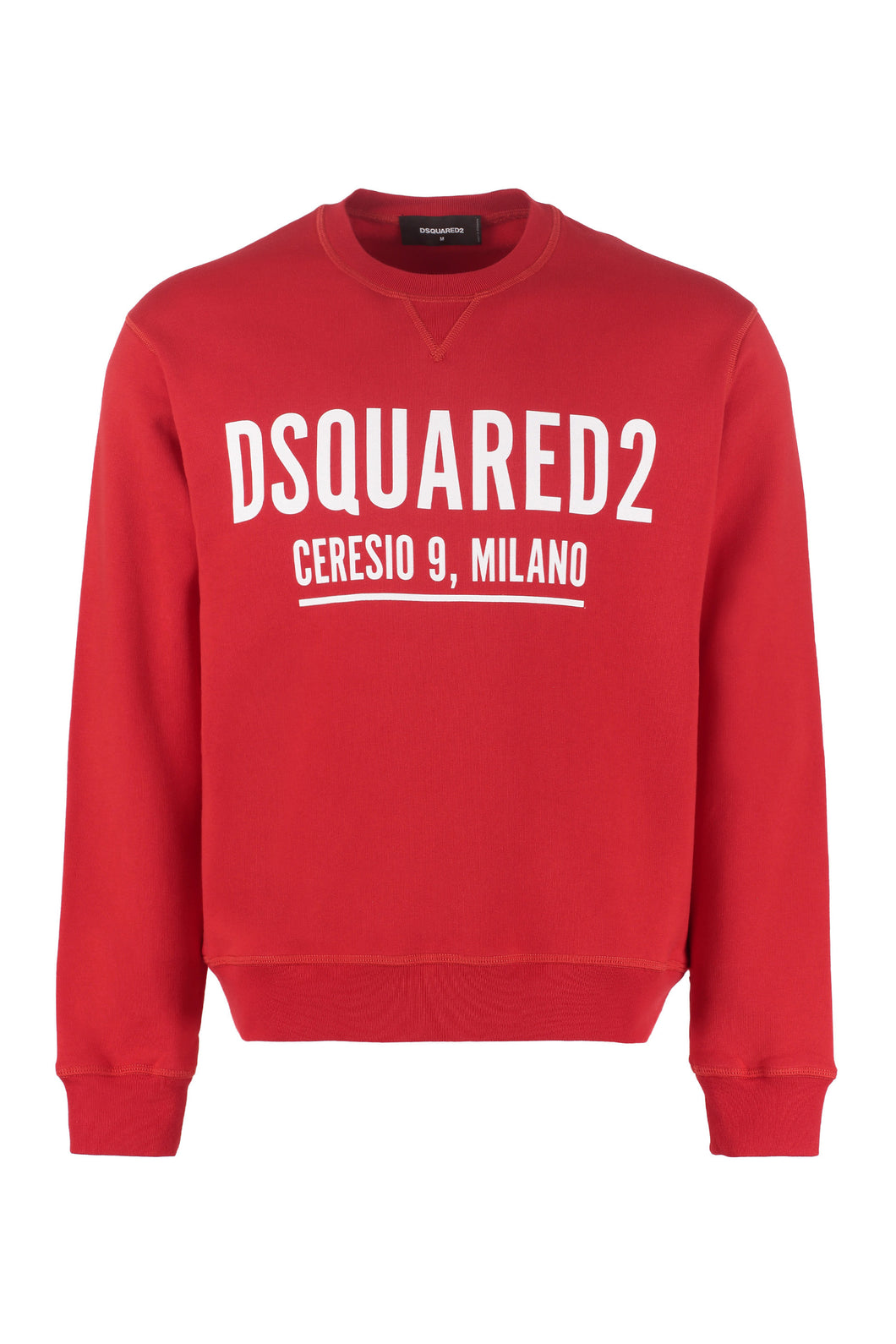 Cotton crew-neck sweatshirt