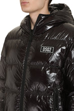 Load image into Gallery viewer, Hooded full-zip down jacket
