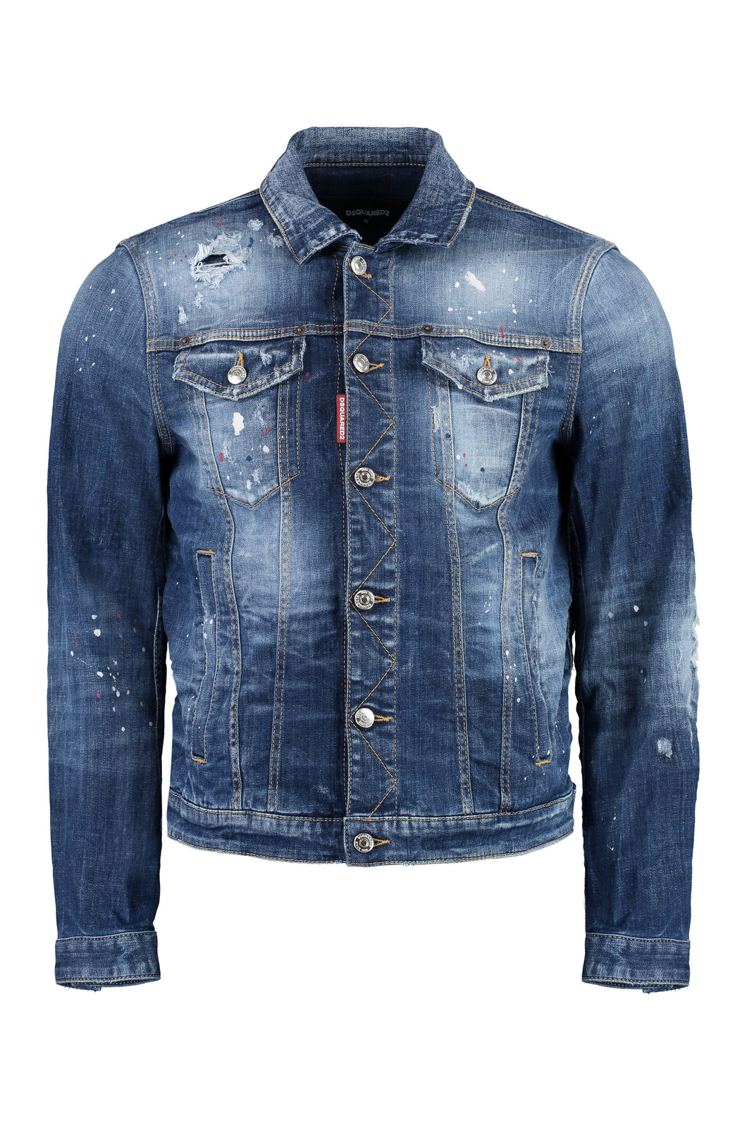 Dan destroyed denim jacket
