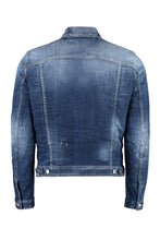 Load image into Gallery viewer, Dan destroyed denim jacket

