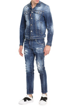 Load image into Gallery viewer, Dan destroyed denim jacket
