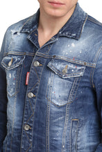 Load image into Gallery viewer, Dan destroyed denim jacket
