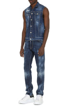 Load image into Gallery viewer, Dan denim vest

