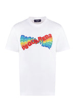 Load image into Gallery viewer, Cotton crew-neck T-shirt
