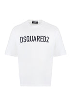 Load image into Gallery viewer, Cotton crew-neck T-shirt
