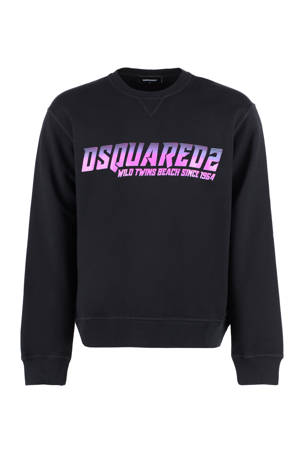 Cotton crew-neck sweatshirt