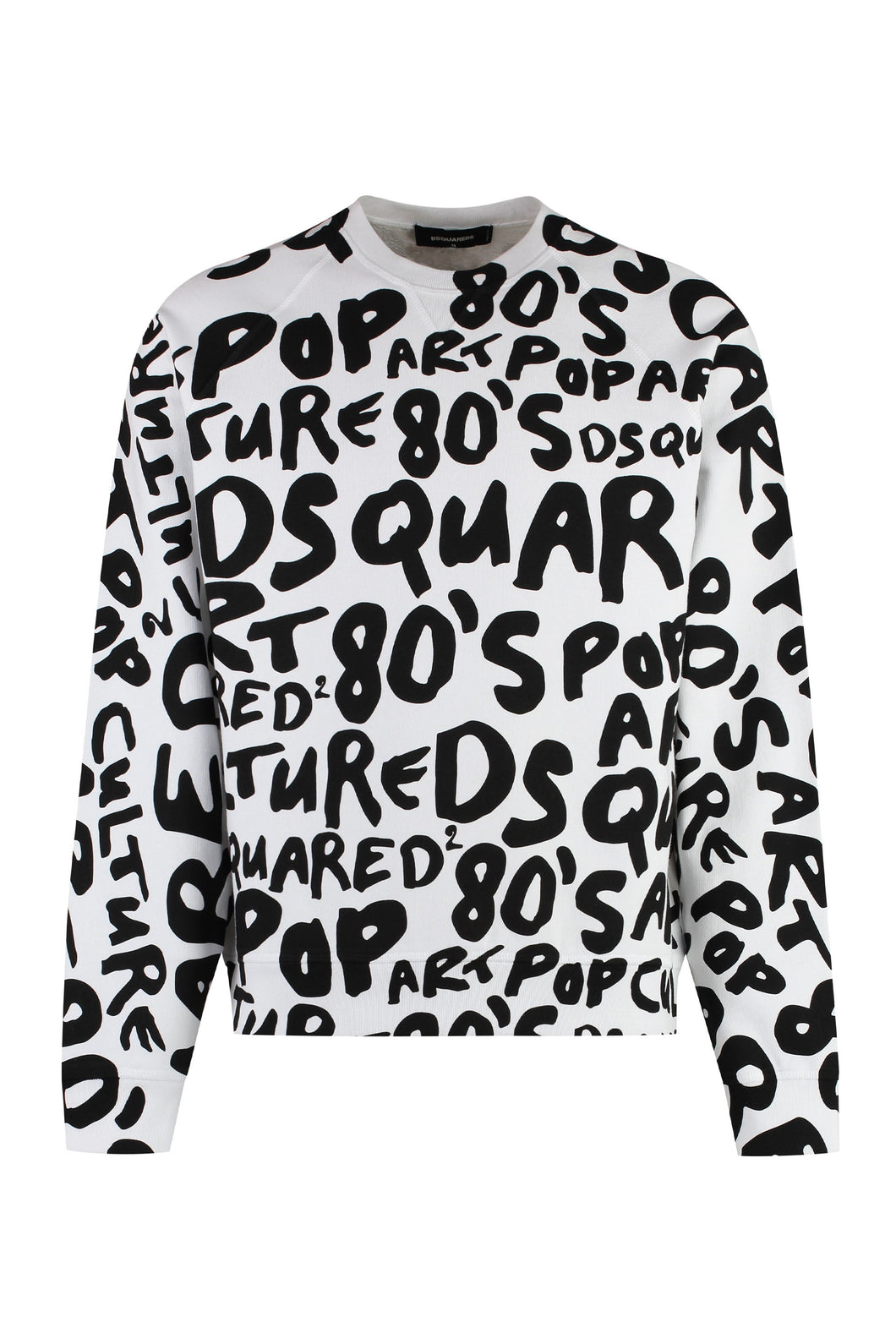 Cotton crew-neck sweatshirt