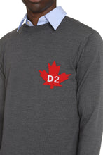 Load image into Gallery viewer, Crew-neck wool sweater
