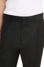 Load image into Gallery viewer, Wool-blend taylored cigarette trousers
