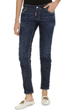 Load image into Gallery viewer, Jennifer destroyed straight leg jeans
