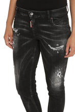 Load image into Gallery viewer, Twiggy stretch cotton cropped jeans
