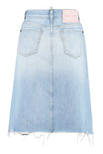 Load image into Gallery viewer, Raw Denim skirt
