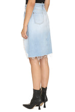 Load image into Gallery viewer, Raw Denim skirt
