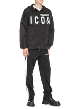 Load image into Gallery viewer, Hooded techno fabric raincoat
