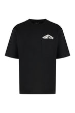 Load image into Gallery viewer, Cotton crew-neck T-shirt
