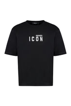 Load image into Gallery viewer, Cotton crew-neck T-shirt
