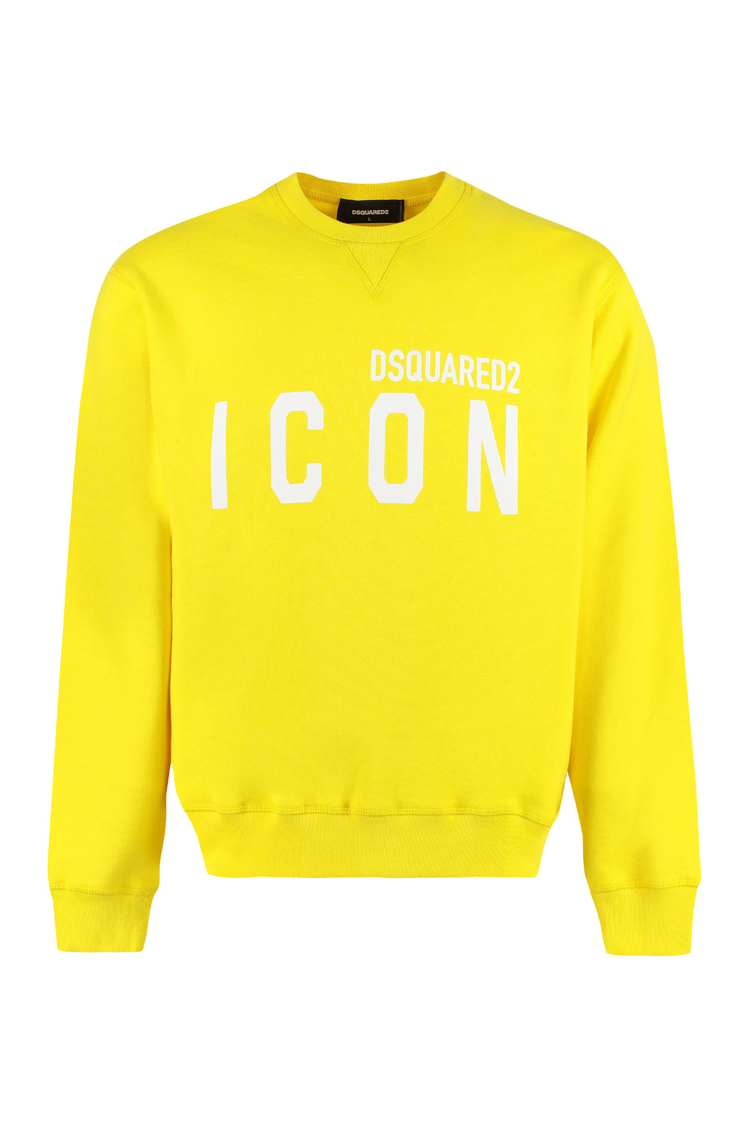 Cotton crew-neck sweatshirt