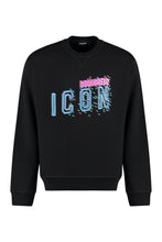 Load image into Gallery viewer, Cotton crew-neck sweatshirt
