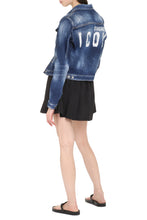 Load image into Gallery viewer, Destroyed denim jacket
