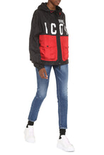 Load image into Gallery viewer, Icon hooded windbreaker
